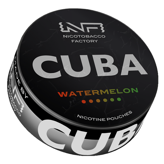 CUBA Black - Nikotinbeutel – All-White Nikotinbeutel, Black Currant Snus