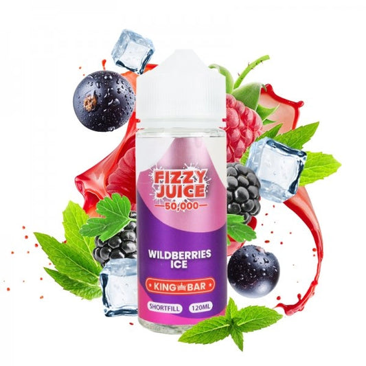 Fizzy Juice King Bar - Wildberries Ice - 100ml – Dampfen, Liquid