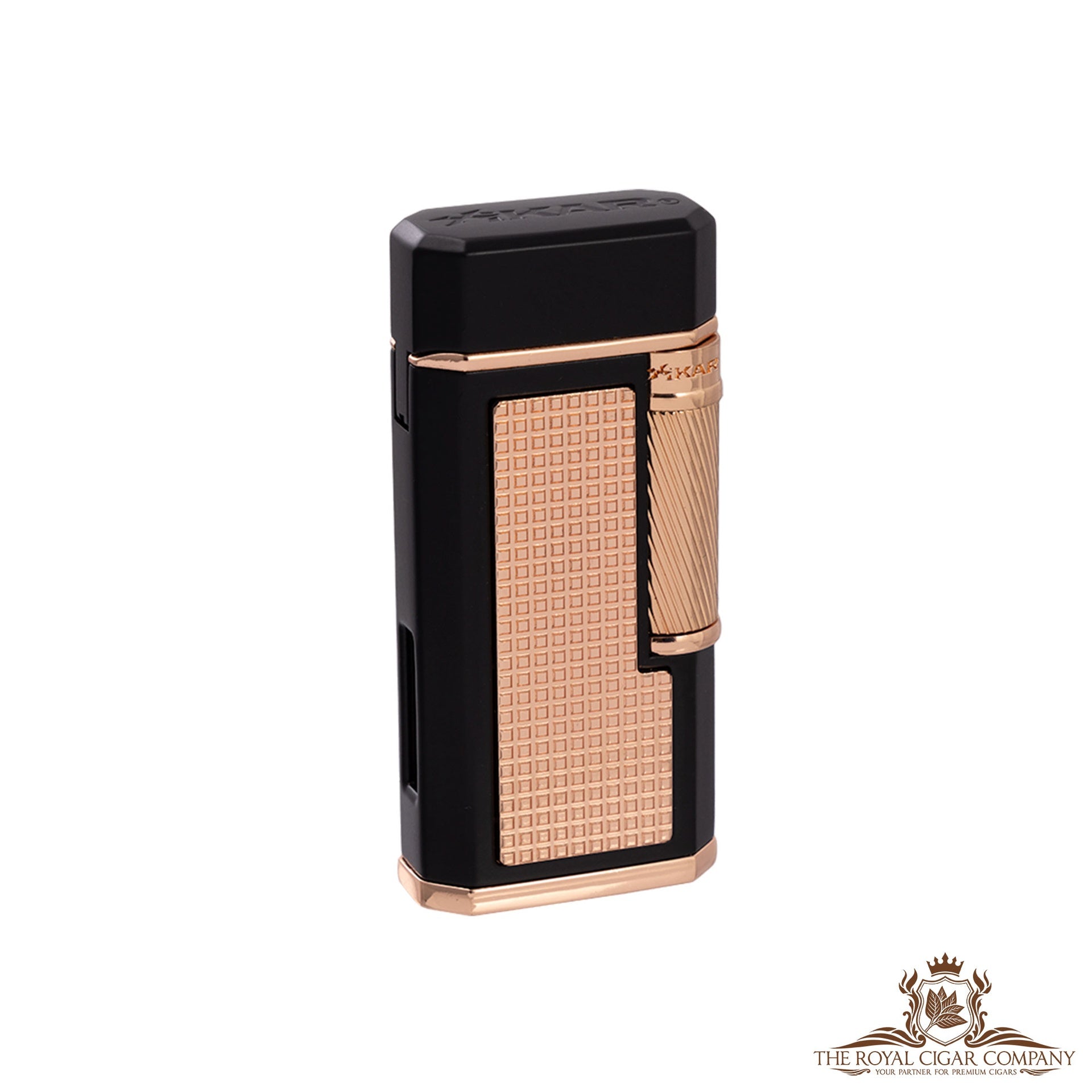 XIKAR Ardore Feuerzeug Black / Rose Gold