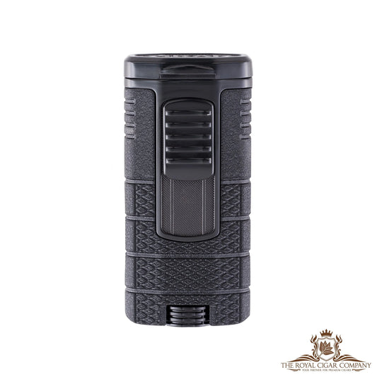 XIKAR Tactical Triple Feuerzeug Black on Black