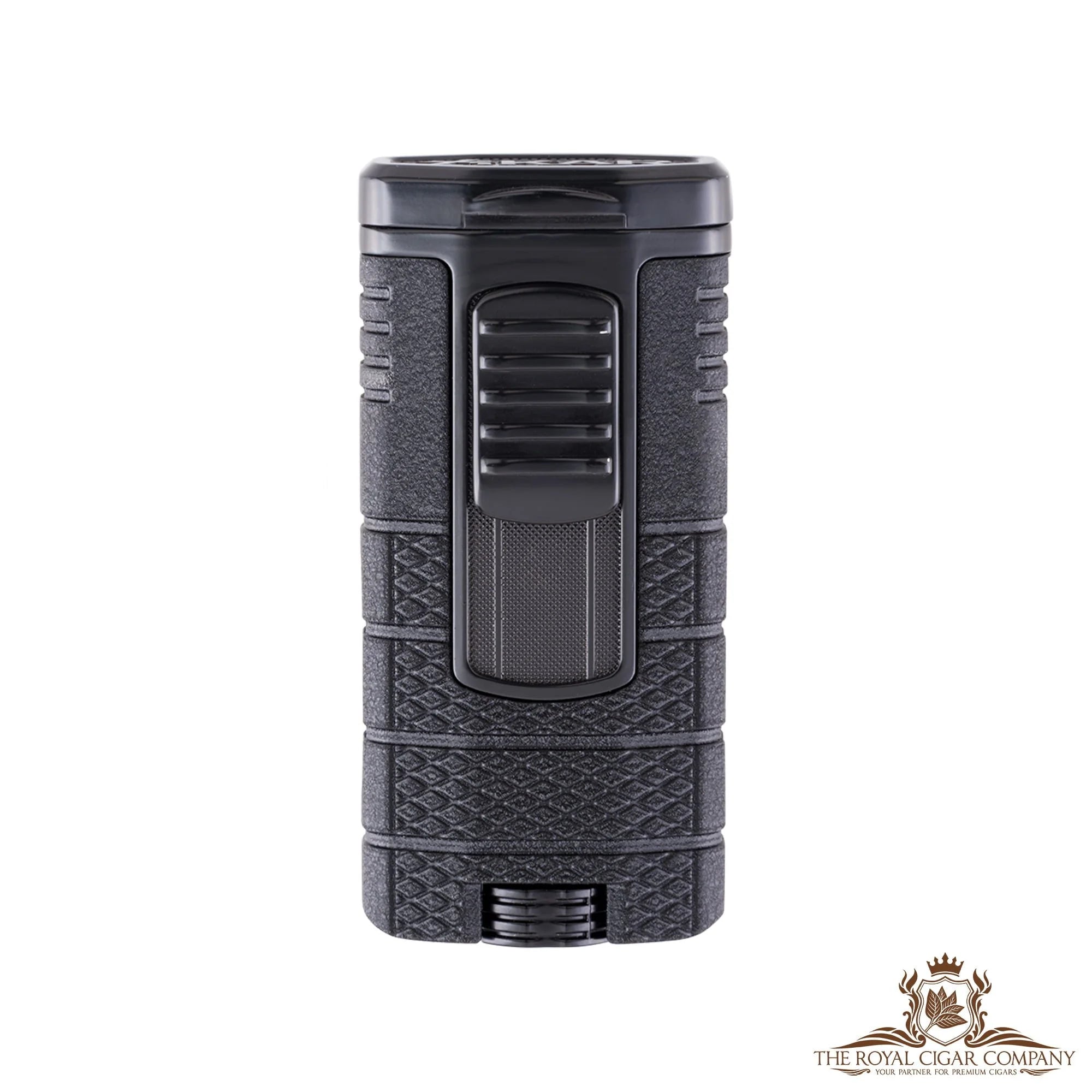XIKAR Tactical Triple Feuerzeug Black w/ Gunmetal