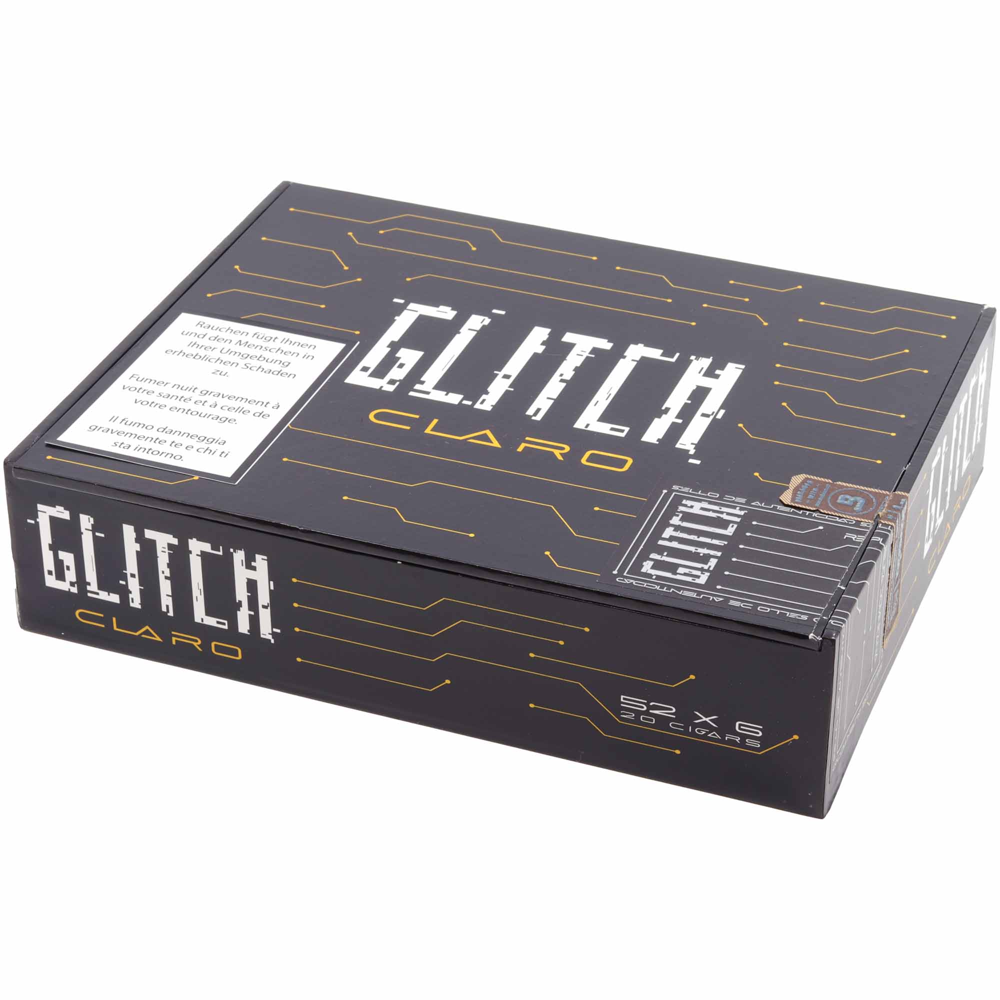 Blackbird Glitch Connecticut Toro Zigarre im Toro-Format mit Connecticut-Deckblatt