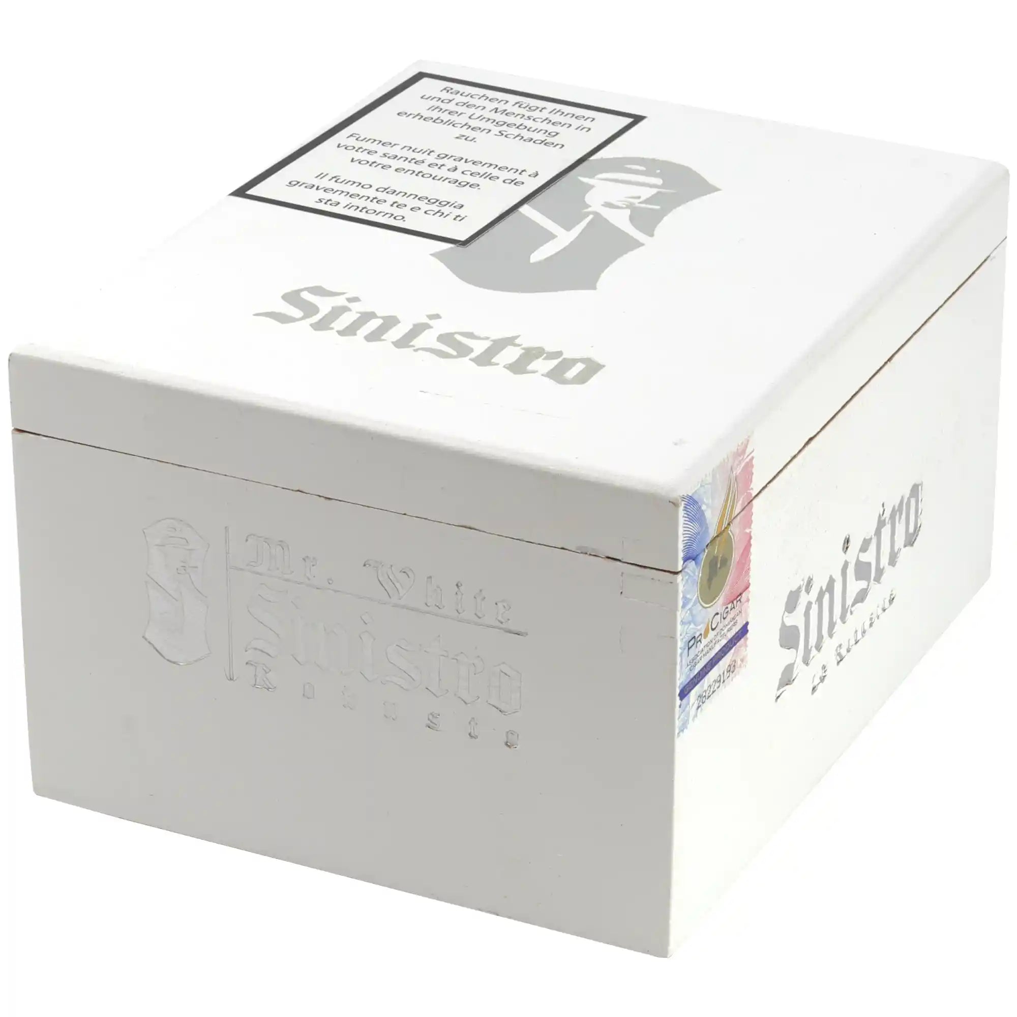 Sinistro Mr. White Robusto Zigarre im Robusto-Format der Marke Sinistro