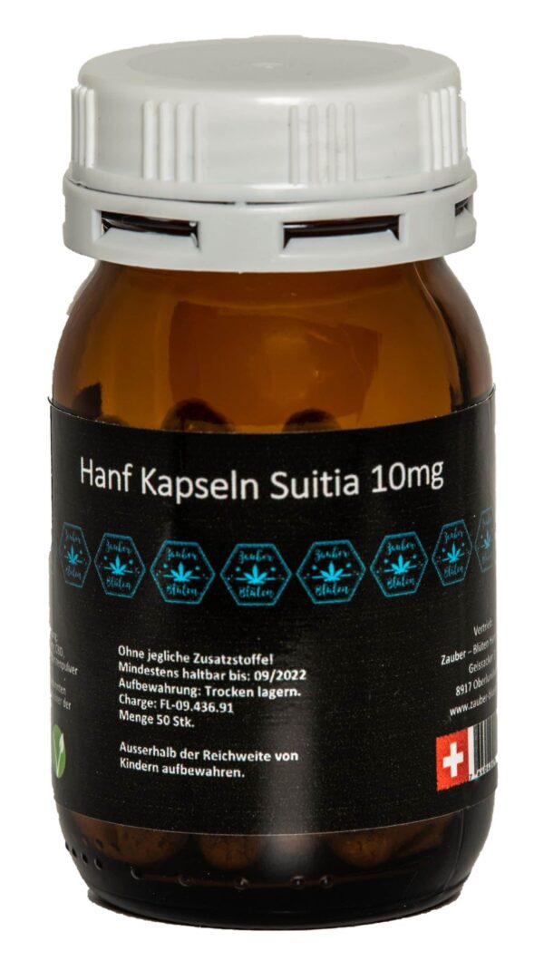 Zauber Blüten - Hanf Kapseln Suitia - 10mg