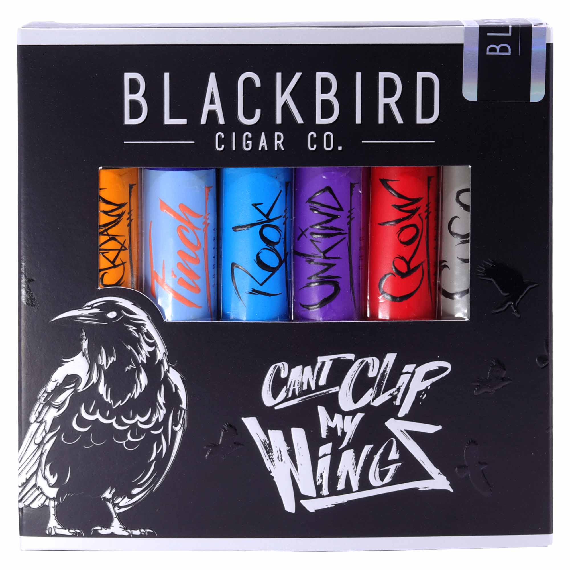 Blackbird 6er Robusto Sampler Set mit Zigarren der Marke Blackbird im Robusto-Format
