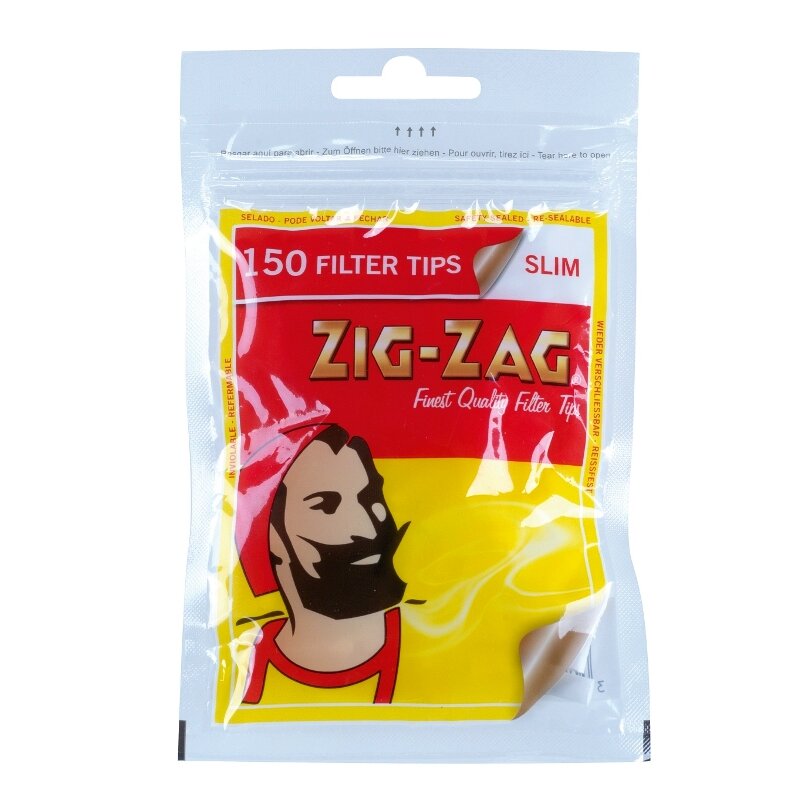 ZigZag SlimFilters Slim-Drehfilter, 10 x 150 Stück