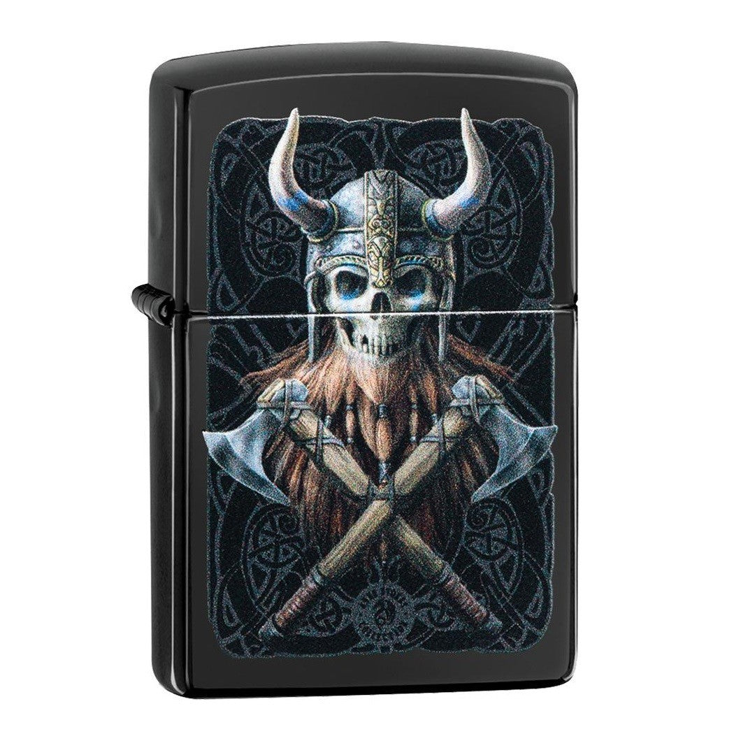 Zippo Anne Stokes Skull Viking