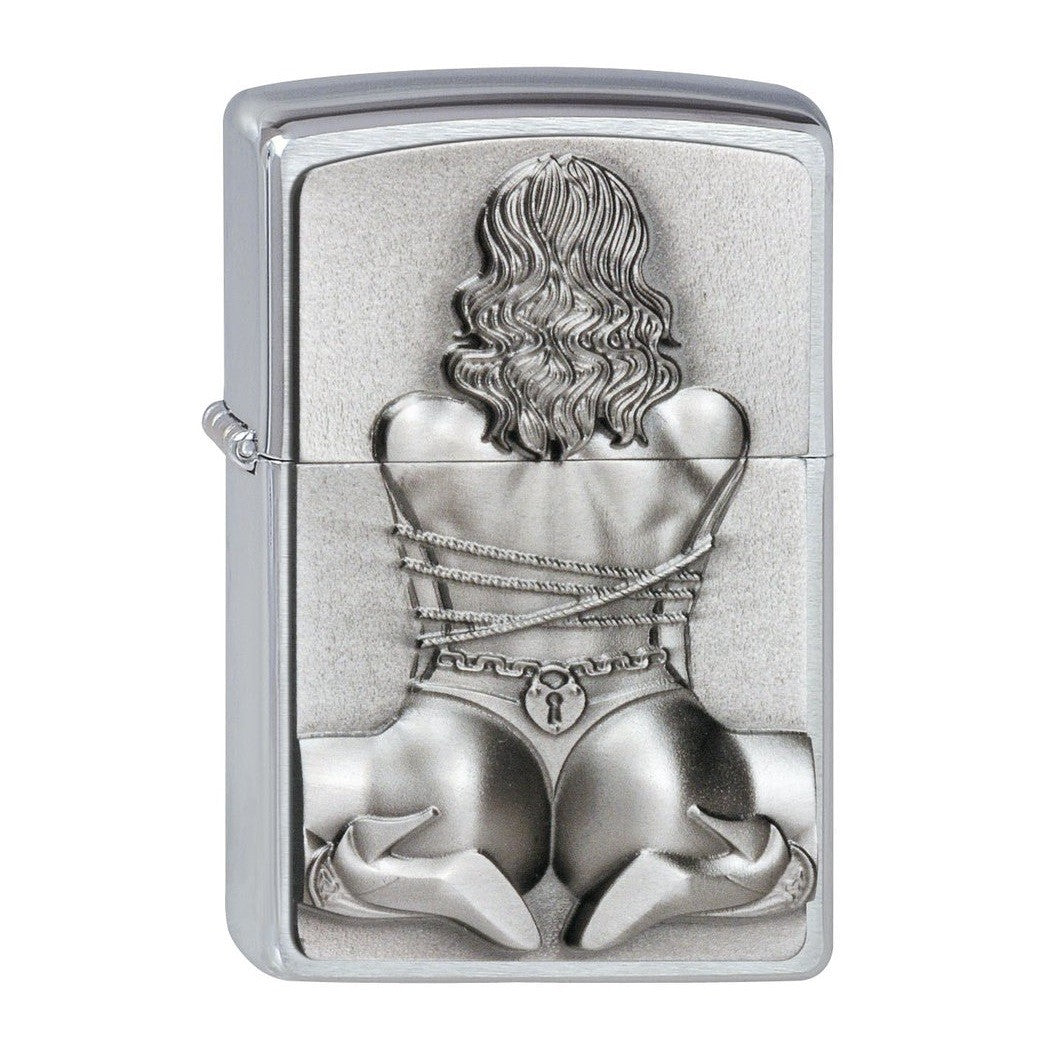 Zippo Bondage Girl Emblem