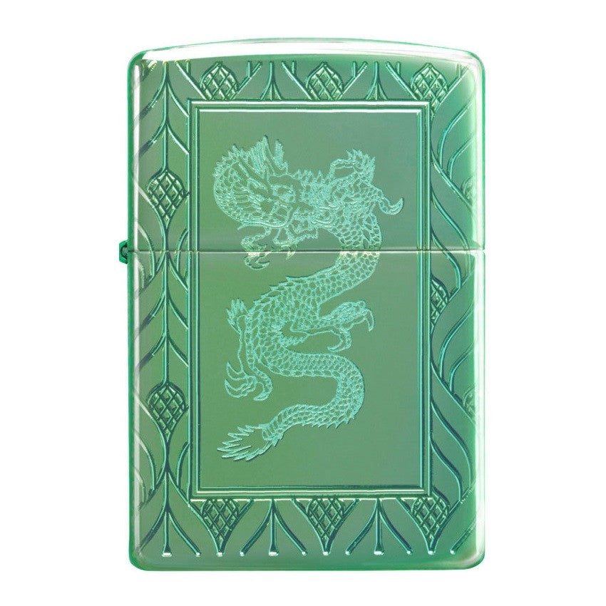 Zippo Elegant Dragon Design Armor