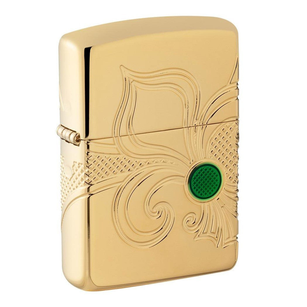 Zippo Fleur De Lis Design