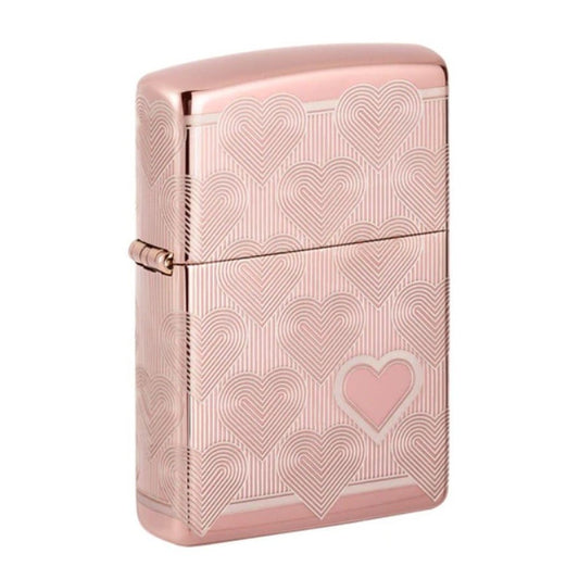 Zippo Heart Design