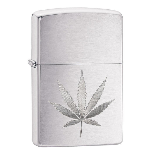 Zippo Leaf Design Engraved