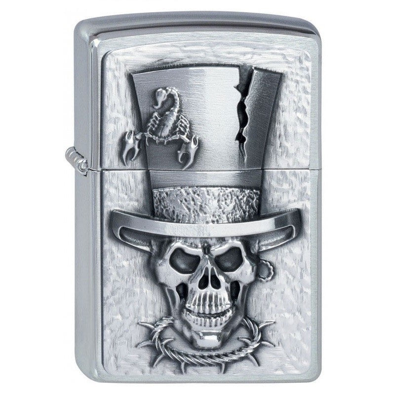 Zippo Skull Top Hat