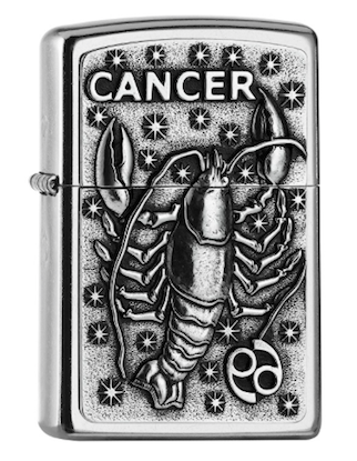 Zippo – Sternzeichen Krebs * Neu *