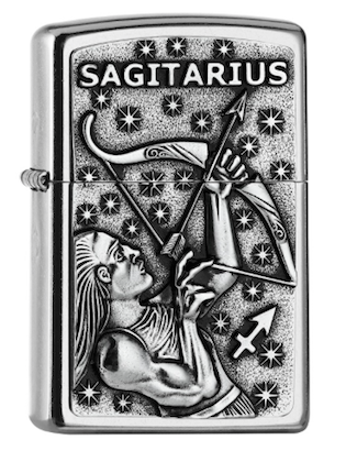 Zippo – Sternzeichen Schütze * Neu *