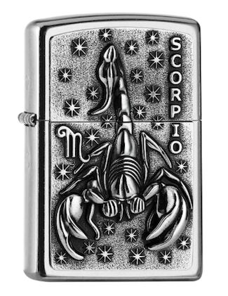 Zippo – Sternzeichen Skorpion * Neu *