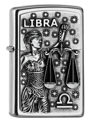 Zippo – Sternzeichen Waage * Neu *