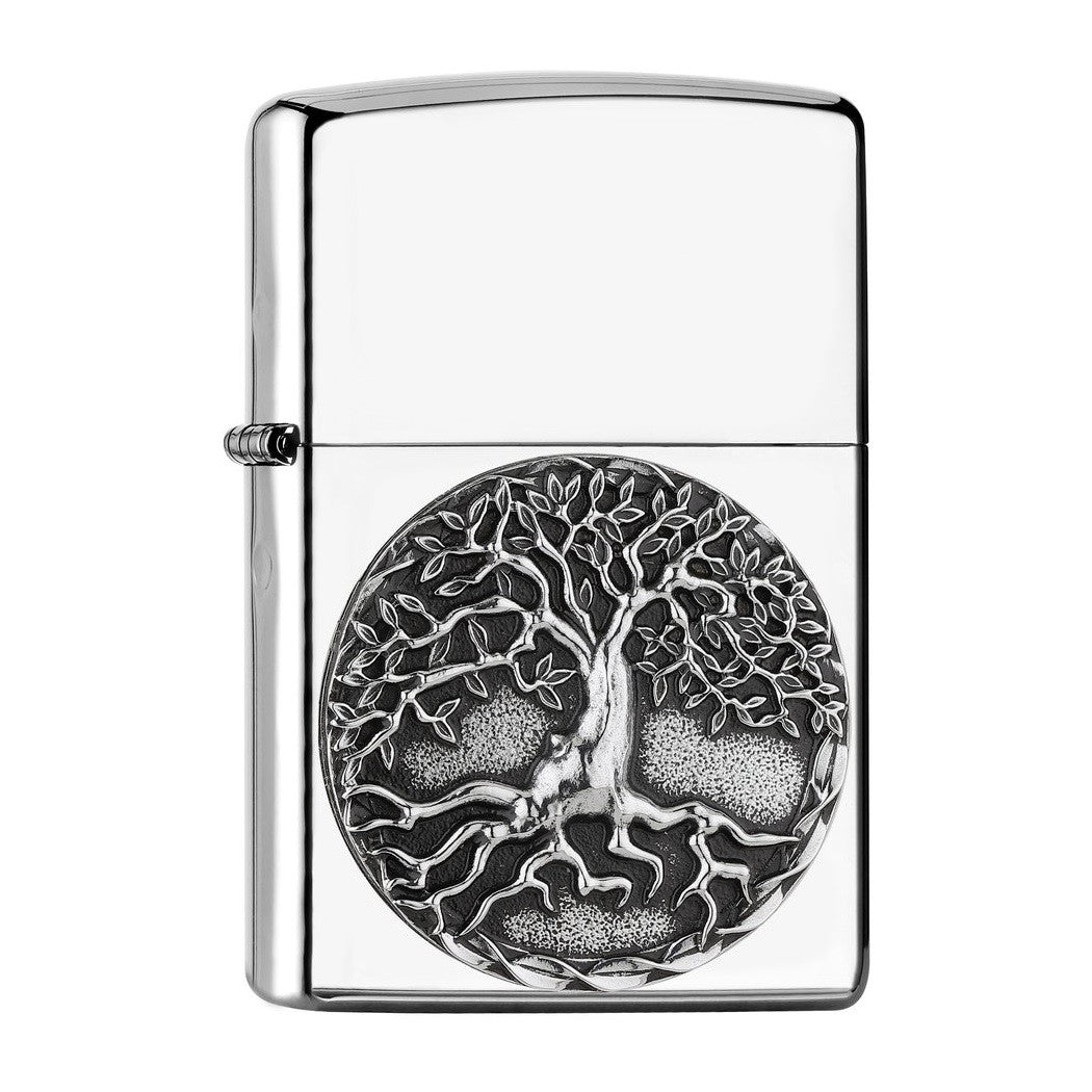 Zippo Tree of Life Silver