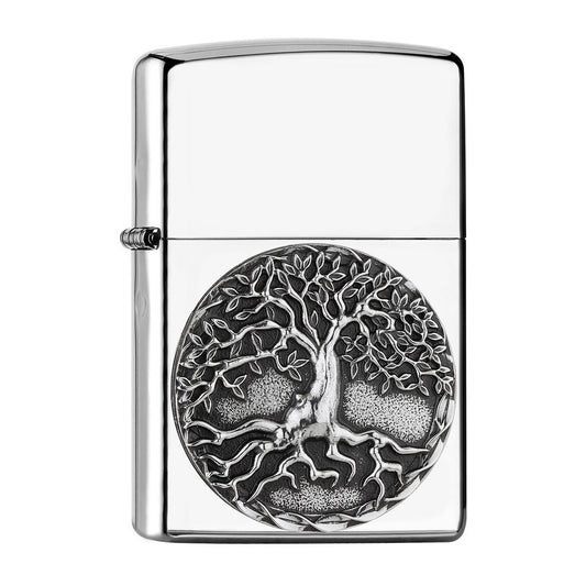 Zippo Tree of Life Silver