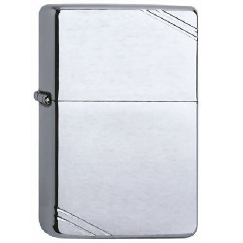 Zippo Vintage Chrome Brushed