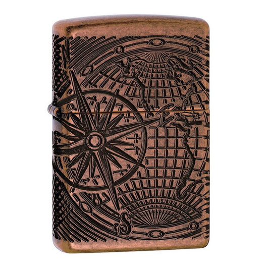 Zippo World Map Design