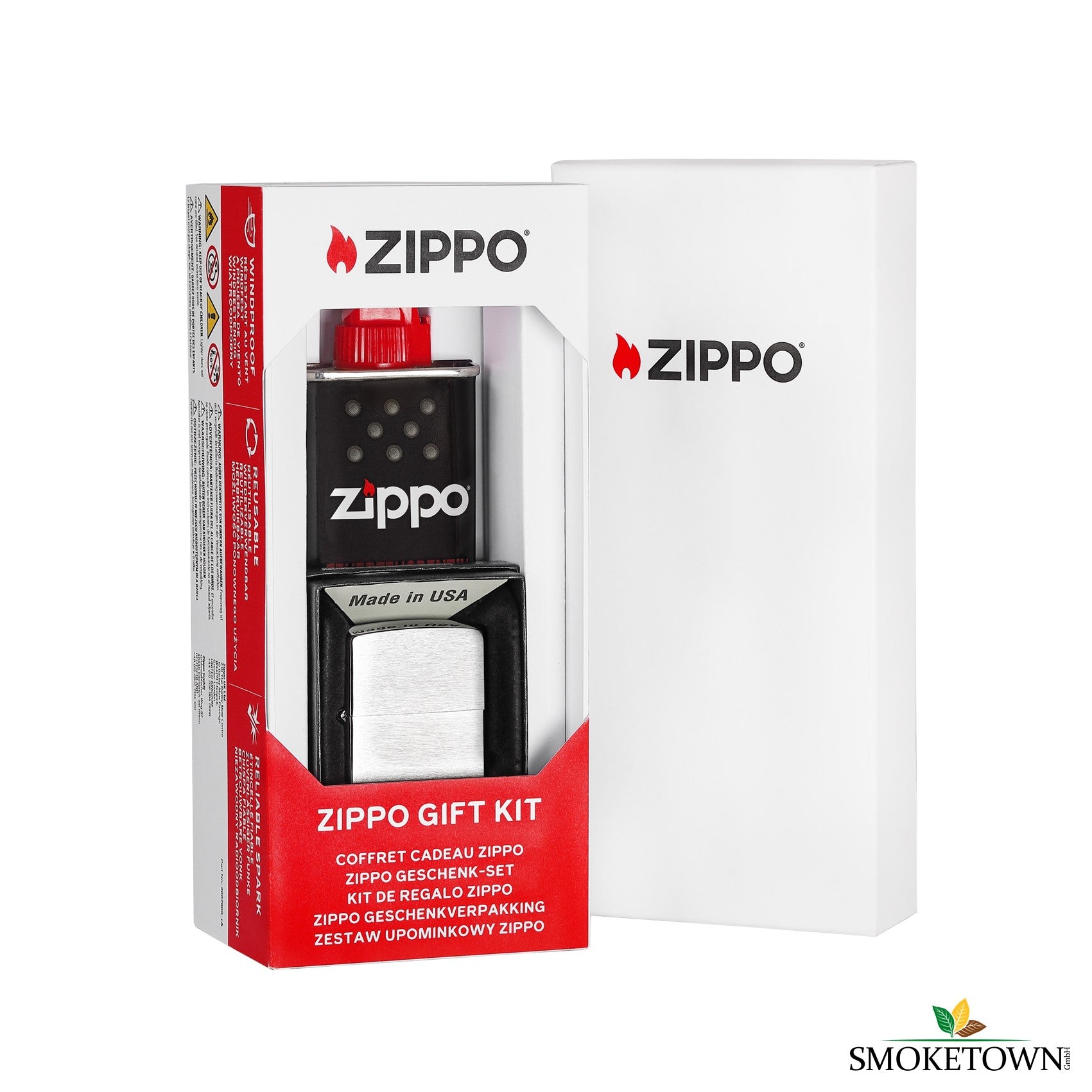 Zippo Geschenkverpackung – bestes Zippo Geschenkset, hochwertiges Zippo Geschenk